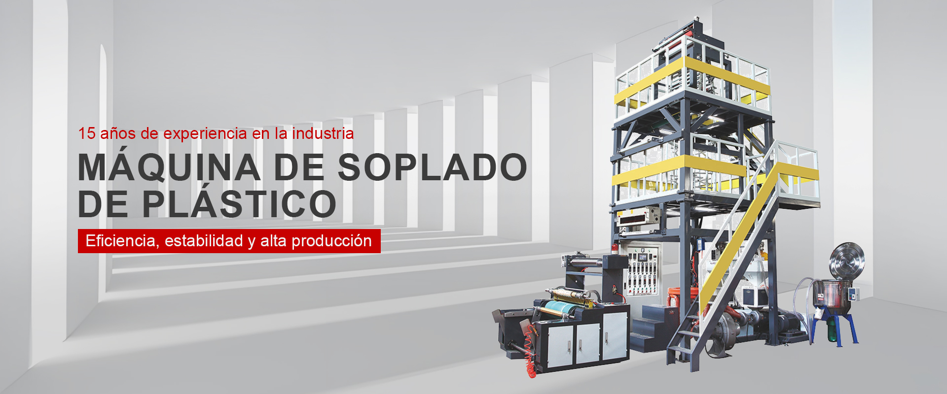 Máquina de Soplado de Plástico